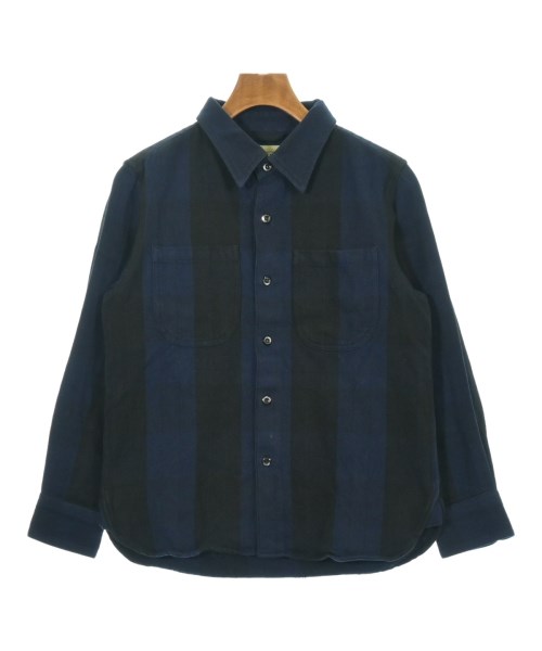 descendant シャンブレーシャツ サイズ2 DESCENDANT(ディセンダント) normanシャンブレーシャツ ネイビー