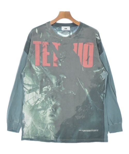 FLAGSTUFF フラグスタフプルオーバー・カットソー メンズ -(XL位) 緑系【中古】【古着】