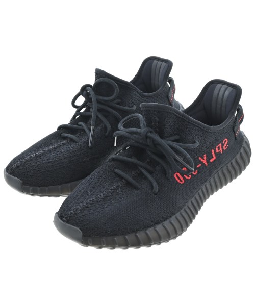yeezy イージースニーカー メンズ 26.5糎 黒【中古】【古着】