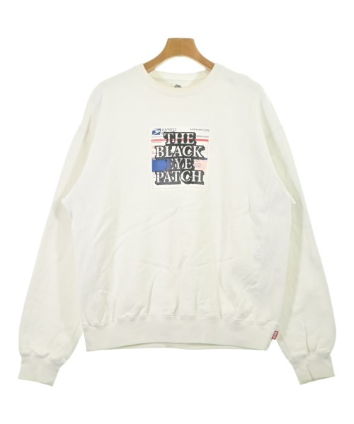 BLACK EYE PATCH ブラックアイパッチスウェット メンズ L 白【中古】【古着】
