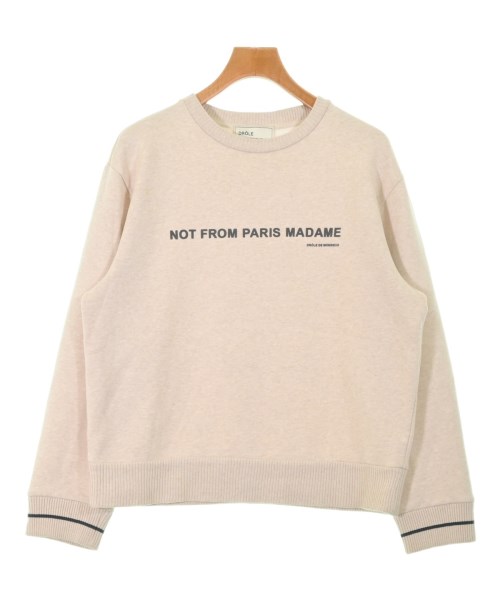 DROLE de MONSIEUR ドロールドムッシュ スウェット メンズ S ベージュ 【中古】【古着】