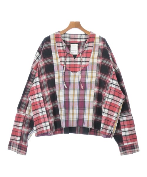 READYMADE レディメイド カジュアルシャツ メンズ ONE 赤x白x紫(チェック) 【中古】【古着】 42,060円
