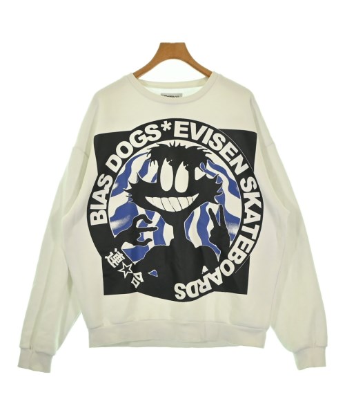 EVISEN エビセンスウェット メンズ M 白【中古】【古着】