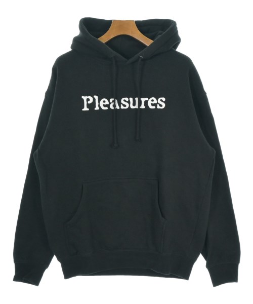 PLEASURES プレジャーズパーカー メンズ M 黒【中古】【古着】