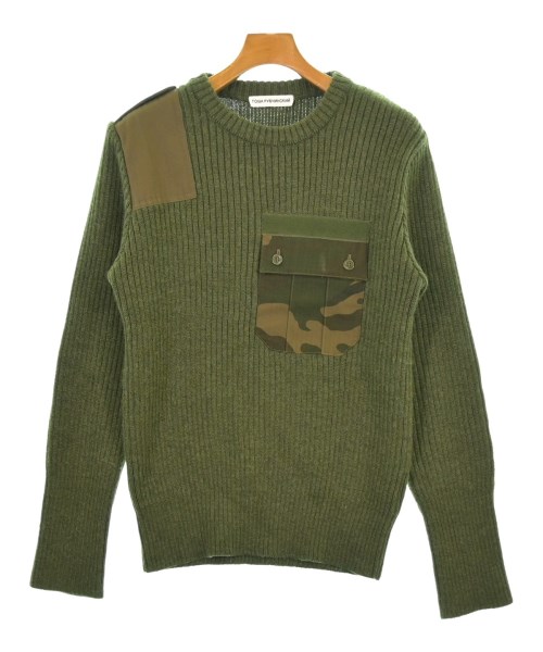 GOSHA RUBCHINSKIY ゴーシャラブチンスキー ニット・セーター メンズ M カーキ 【中古】【古着】