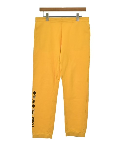 GOSHA RUBCHINSKIY ゴーシャラブチンスキー スウェットパンツ メンズ M 黄 【中古】【古着】