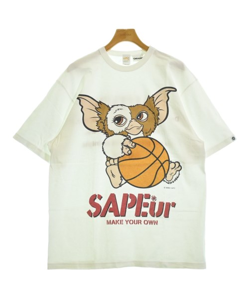 SAPEur サプール Tシャツ・カットソー メンズ XL 白 【中古】【古着】