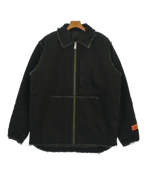 楽天市場】HERON PRESTON AIRBRUSH DENIM JACKET HMEA016F18689002