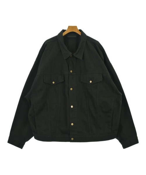 Fear of God ESSENTIALS フィアオブゴッド エッセンシャルスデニムジャケット メンズ XL 黒(ジーンズ)【中古】【古着】