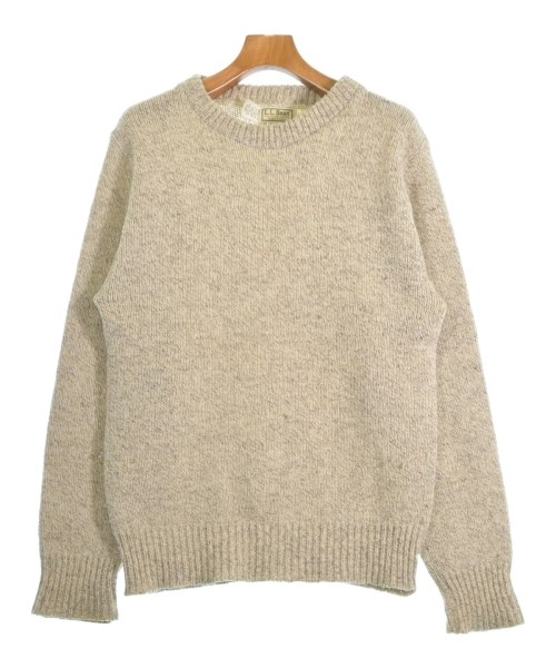 L.L.Bean エルエルビーン ニット・セーター メンズ M ベージュ 【中古】【古着】