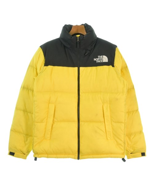 THE NORTH FACE ザノースフェイス ダウンジャケット/ダウンベスト メンズ L 黄 【中古】【古着】
