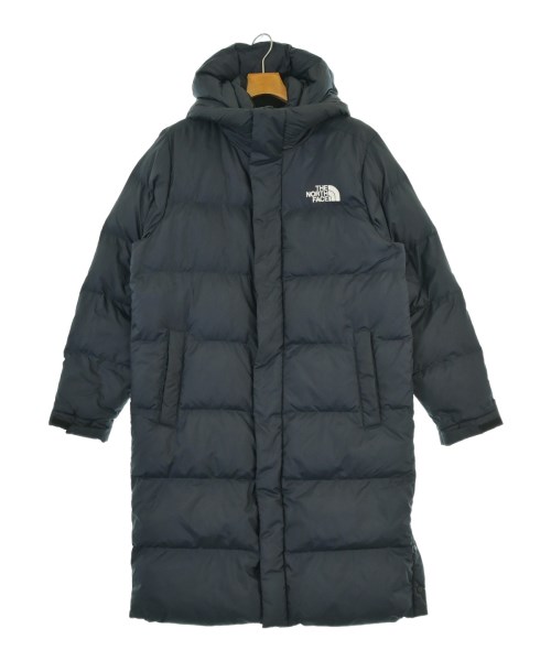 THE NORTH FACE ザノースフェイスダウンコート メンズ M 紺【中古】【古着】