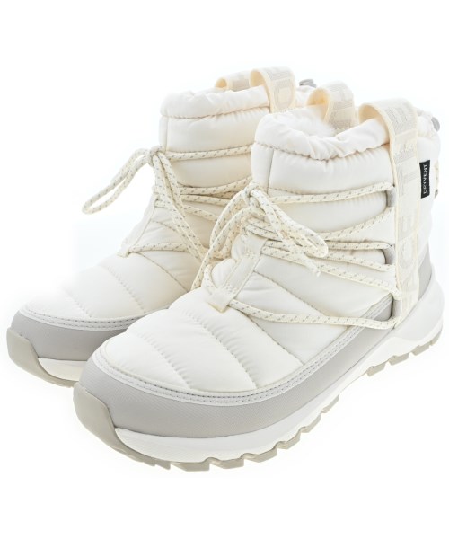 THE NORTH FACE ザノースフェイスブーツ レディース 24糎 象牙色【中古】【古着】