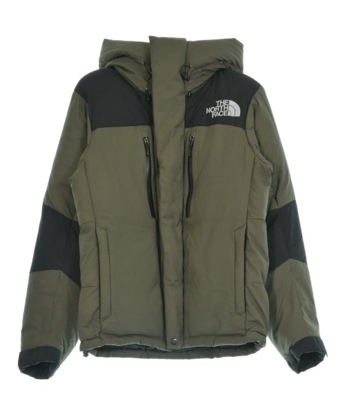 THE NORTH FACE ザノースフェイス ダウンジャケット/ダウンベスト メンズ S カーキ 【中古】【古着】