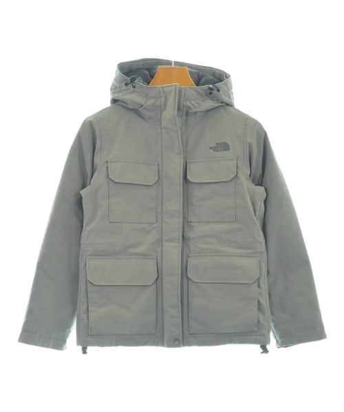 THE NORTH FACE ザノースフェイス ダウンジャケット/ダウンベスト レディース S グレー 【中古】【古着】
