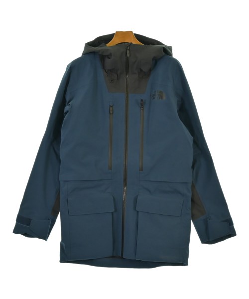 THE NORTH FACE ザノースフェイス マウンテンパーカー メンズ XS 紺x黒 【中古】【古着】