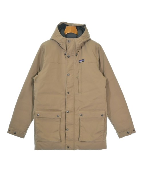 patagonia パタゴニア ダウンコート メンズ S ベージュ 【中古】【古着】