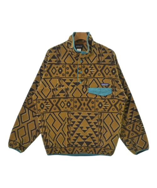 patagonia パタゴニアスウェット メンズ M 茶系(総柄)【中古】【古着】