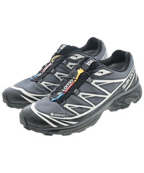 Salomon サロモン スニーカー メンズ 27.5cm グレーx白x黒 【中古】【古着】
