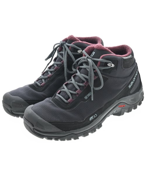Salomon サロモン スニーカー レディース 25cm 黒 【中古】【古着】