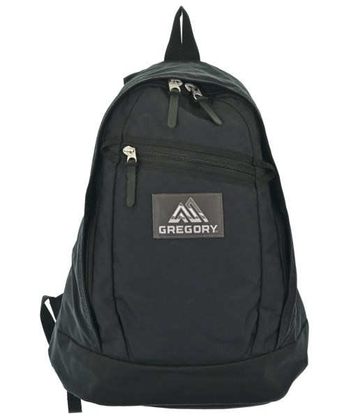 GREGORY グレゴリーバックパック・リュック レディース - 黒【中古】【古着】