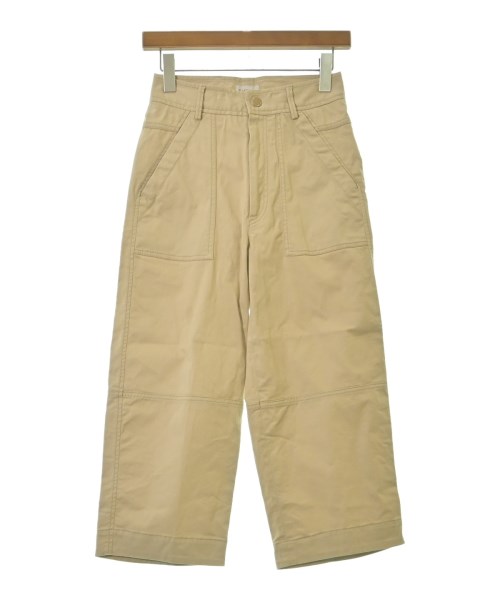 MONCLER モンクレール チノパン レディース 38(S位) ベージュ 【中古】【古着】