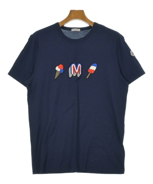 MONCLER モンクレール Tシャツ・カットソー メンズ L 青 【中古】【古着】