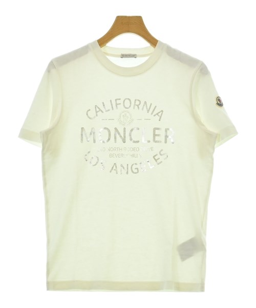 MONCLER モンクレールTシャツ・カットソー メンズ XS アイボリー【中古】【古着】｜RAGTAG（ブランド古着のラグタグ）