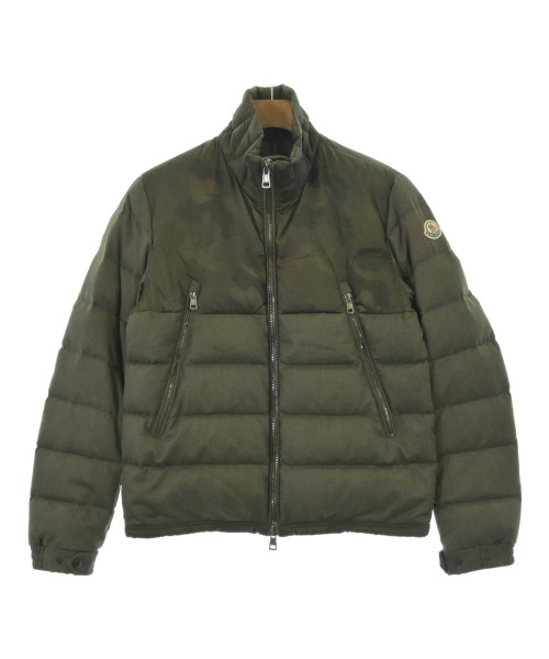 MONCLER モンクレールダウンジャケット/落ちこむより良い メンズ 1(S位) カーキ【中古】【古着】