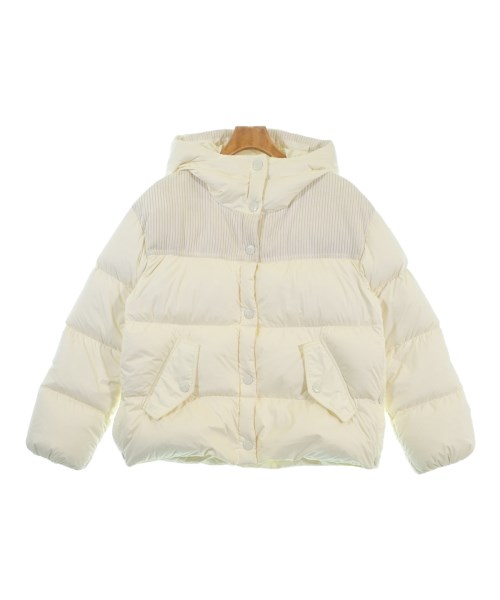 MONCLER モンクレールダウンジャケット/ダウンベスト レディース 1(S位) 白【中古】【古着】｜RAGTAG（ブランド古着のラグタグ）
