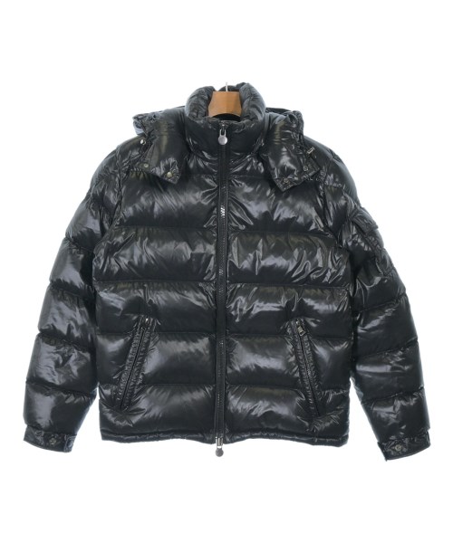 MONCLER モンクレール ダウンジャケット/ダウンベスト メンズ 2(M位) 黒 【中古】【古着】
