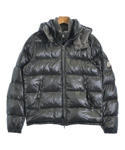 MONCLER モンクレール ダウンジャケット/ダウンベスト メンズ 3(L位) 黒 【中古】【古着】