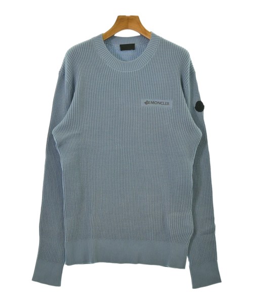 MONCLER モンクレール ニット・セーター メンズ M 青 【中古】【古着】