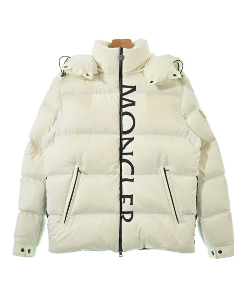 MONCLER モンクレール ダウンジャケット/ダウンベスト メンズ 2(M位) 白 【中古】【古着】