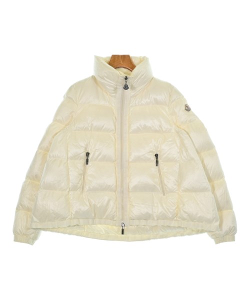 MONCLER モンクレール ダウンジャケット/ダウンベスト レディース 1(S位) 白 【中古】【古着】
