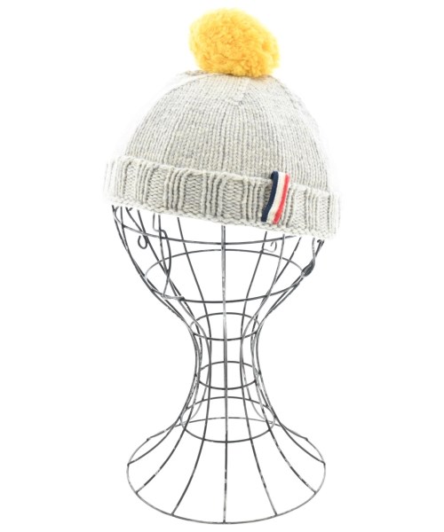 MONCLER モンクレールニットキャップ・ビーニー メンズ - グレー【中古】【古着】｜RAGTAG（ブランド古着のラグタグ）