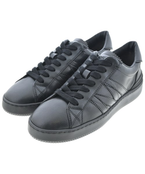MONCLER モンクレールスニーカー レディース EU37(23.5珊位) 黒【中古】【古着】