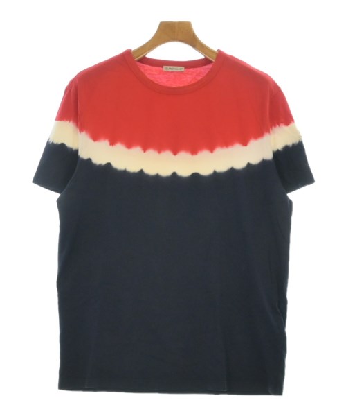 MONCLER モンクレール Tシャツ・カットソー メンズ S 紺x赤x白 【中古】【古着】