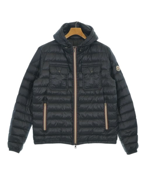 MONCLER モンクレールダウンジャケット/落ちこむより良い メンズ 5(XXL位) 紺【中古】【古着】