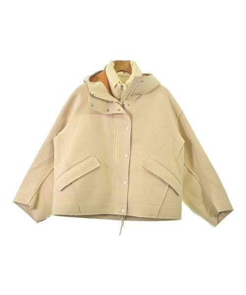 MONCLER モンクレールブルゾン レディース 1(S位) ベージュ【中古】【古着】