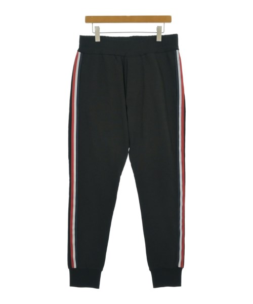 MONCLER モンクレールスウェットパンツ メンズ XL 黒x赤等【中古】【古着】