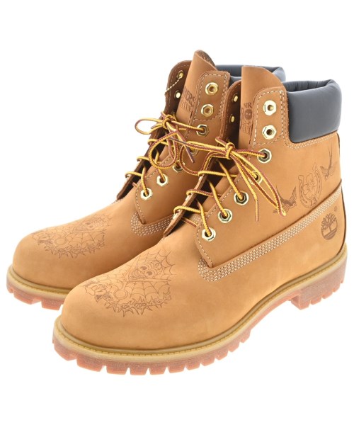 Timber Land ティンバーランド ブーツ メンズ US9 1/2(27.5cm位) ベージュ 【中古】【古着】