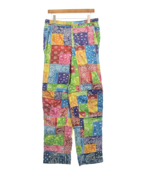 Columbia コロンビアズボン下（余分の物） メンズ M 緑x紫x青等(総柄)【中古】【古着】