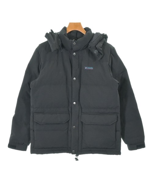 Columbia コロンビア ダウンジャケット/ダウンベスト メンズ M 黒 【中古】【古着】