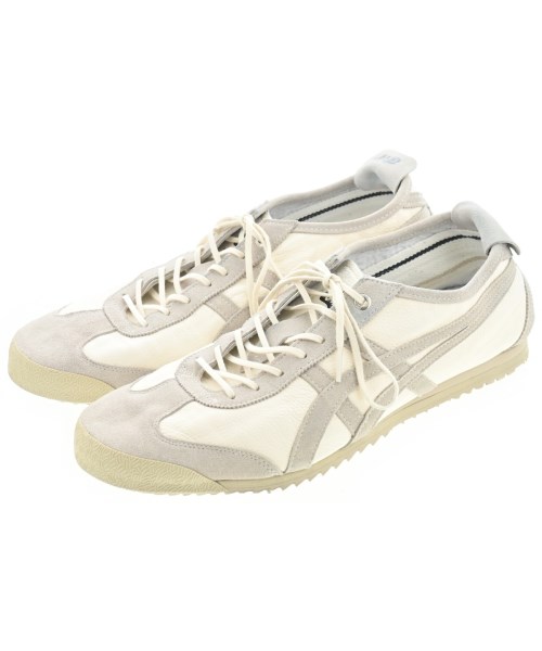 Onitsuka Tiger オニツカタイガー スニーカー メンズ 29cm アイボリーxライトグレー 【中古】【古着】