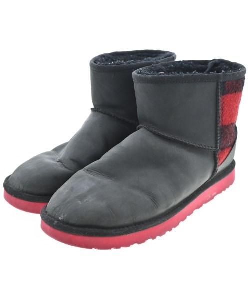 UGG australia アグオーストラリアブーツ メンズ 27珊 黒【中古】【古着】 ブーツ-その他-靴