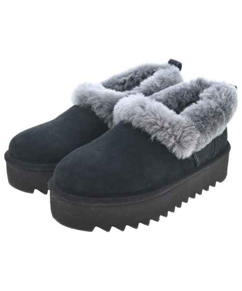 UGG アグ シューズ（その他） レディース 22cm 黒xグレー 【中古】【古着】