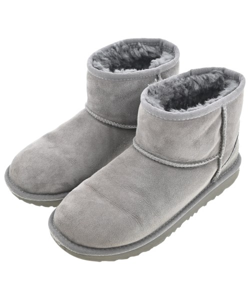 UGG australia アグオーストラリアブーツ レディース 23.5糎 薄墨色【中古】【古着】