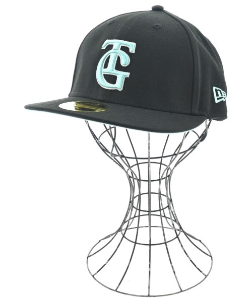 NEW ERA ニューエラキャップ メンズ 58.7糎 黒【中古】【古着】