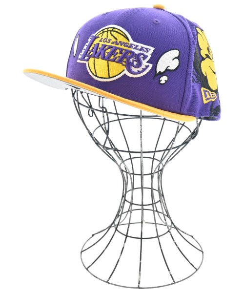 NEW ERA ニューエラキャップ メンズ 58.7 紫x黄x白等(総柄)【中古】【古着】｜RAGTAG（ブランド古着のラグタグ）